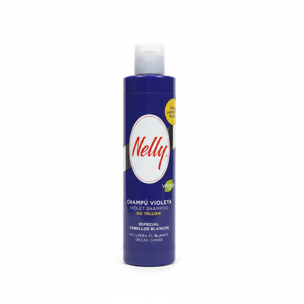 Champú Violeta Especial Cabellos Blancos Nelly