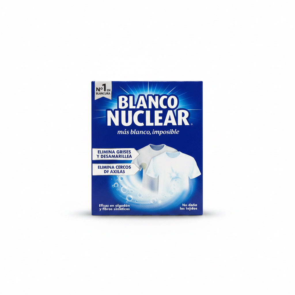 Blanqueador Blanco Nuclear - Más Blanco, Imposible 120g