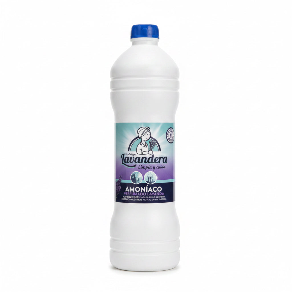 Amoníaco Perfumado "La Lavandera" - Limpieza Profunda con Aroma a Lavanda 1,5l