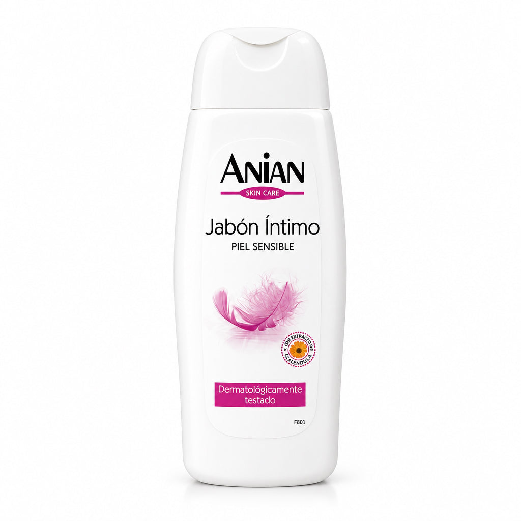Jabón Íntimo Piel Sensible con Extracto de Caléndula Anian 250ml
