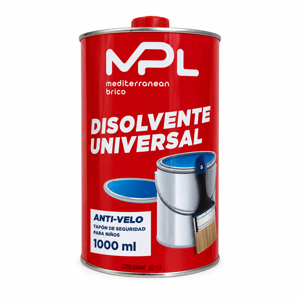 Disolvente Universal Anti-Velo 1000 ml MPL Mediterranean Brico 1L