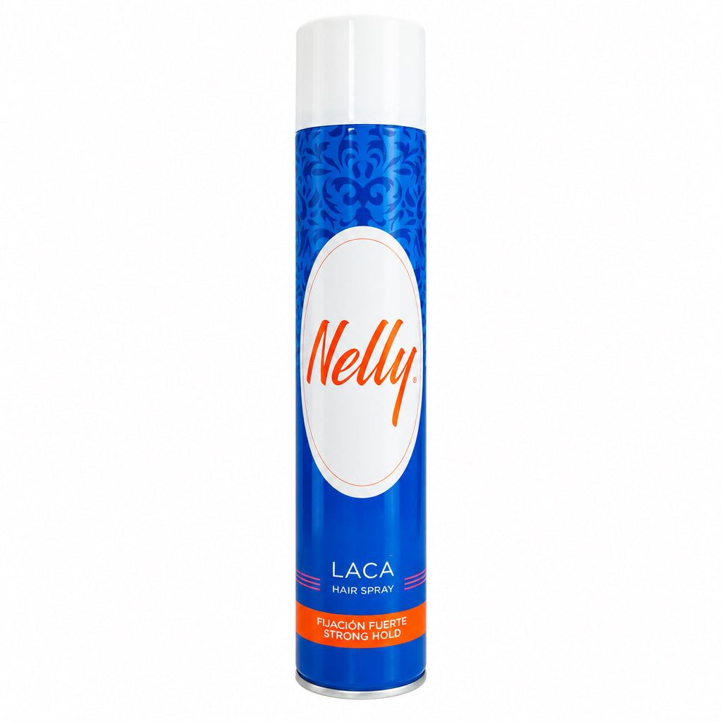 Laca Hair Spray Fijación Fuerte Strong Hold Nelly 400ml