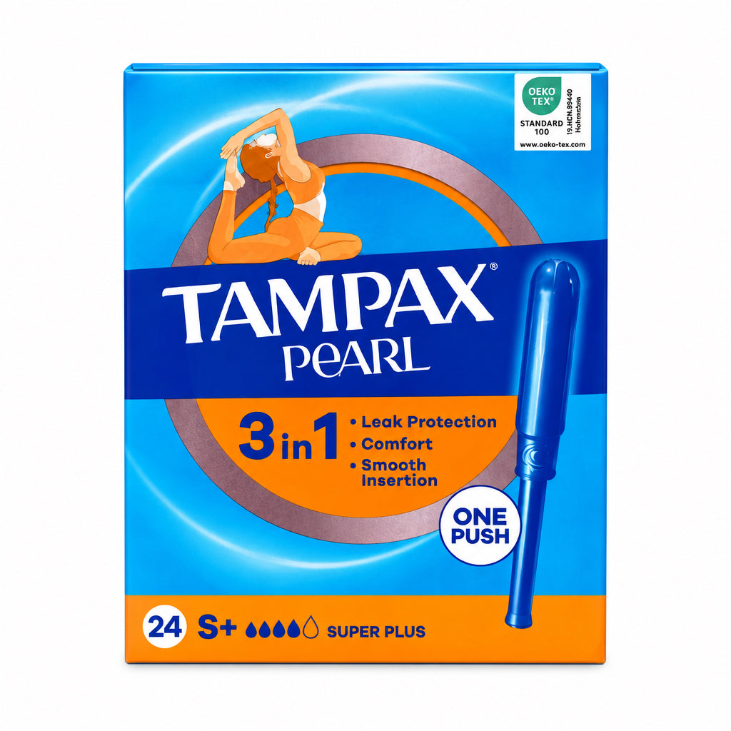 Tampax Pearl Tampones Super Plus 3 en 1 24 Unidades