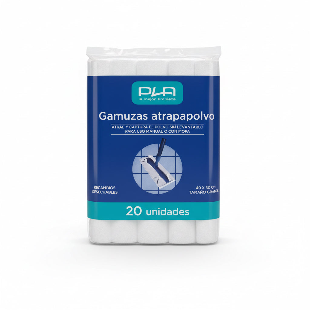 Gamuzas Atrapapolvo 20 Unidades PLA