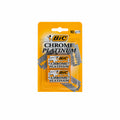 BiC Chrome Platinum Cuchillas de Afeitado de Doble Filo 10 Unidades 2 Estuches de 5 Hojas Acero Inoxidable
