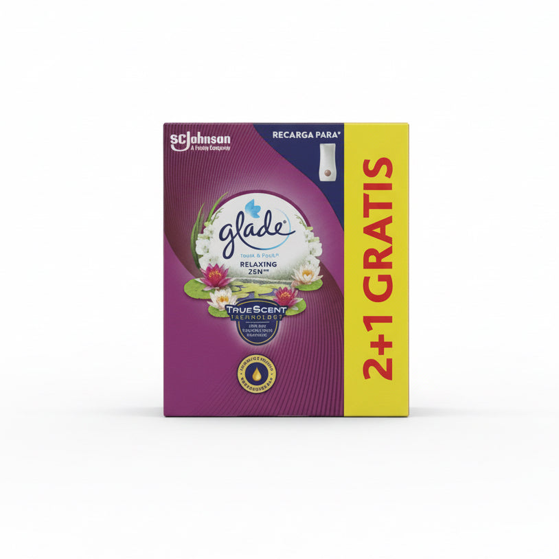 Pack Promoción 2+1 Recargas para Difusor Eléctrico Relaxing Zen Glade