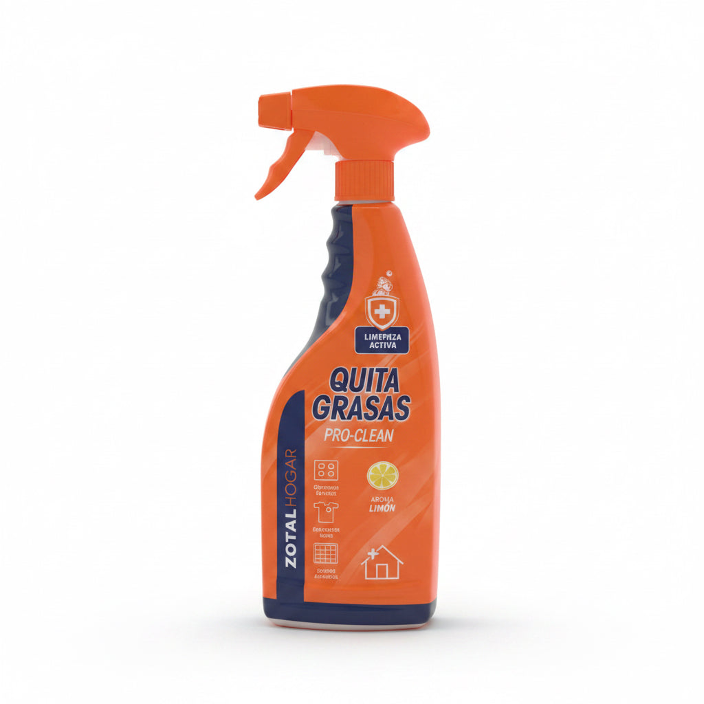 Quitagrasas Pro-Clean con Aroma Limón Zotal Hogar Pistola 750ml