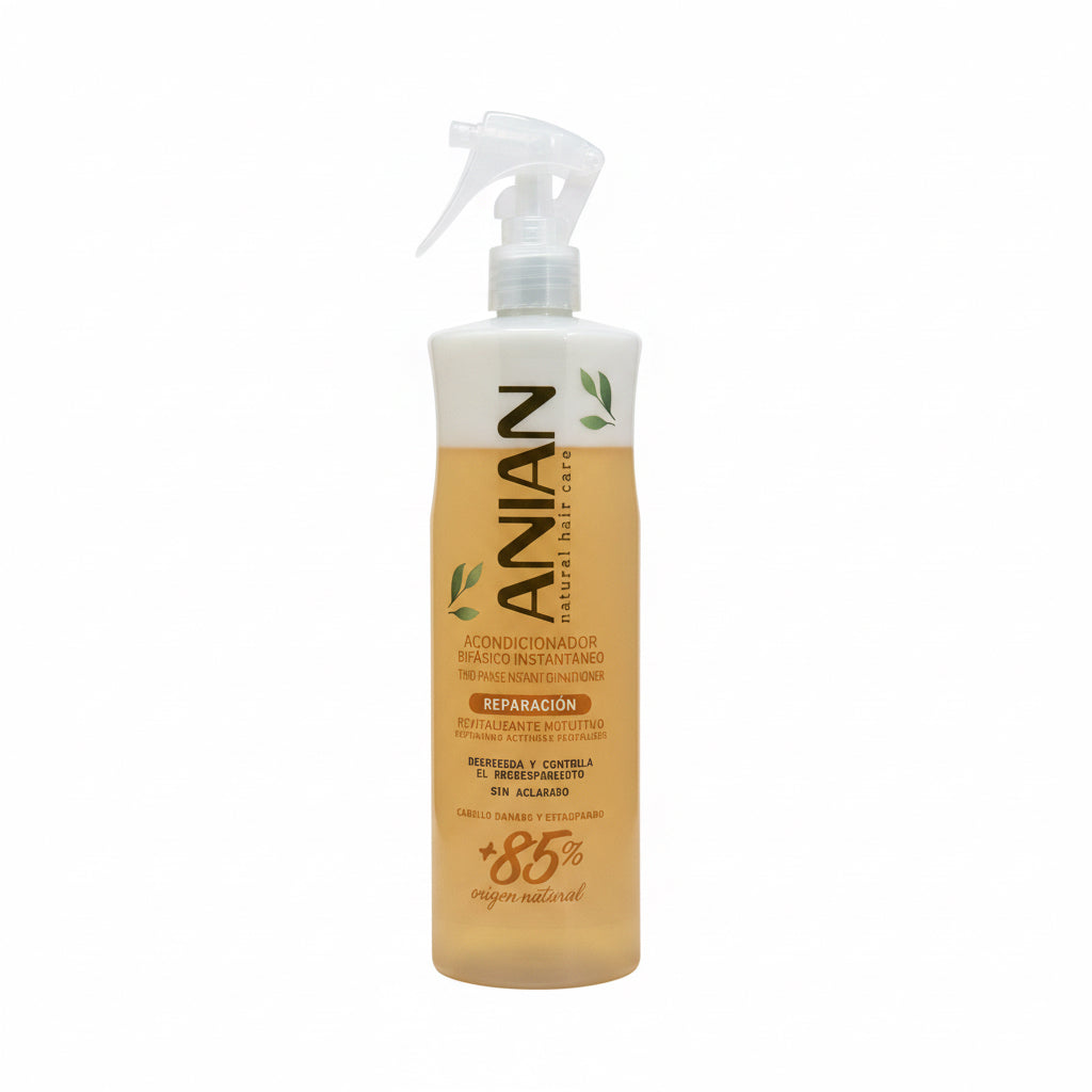 Acondicionador Bifásico Instantáneo Reparación Cuidado Nutritivo Anian 400ml