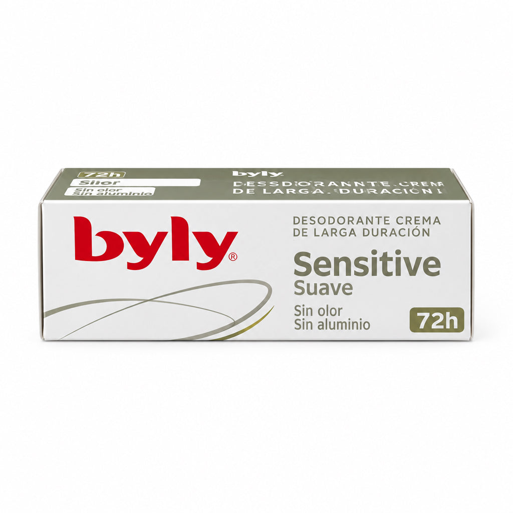 Desodorante en Crema Sensitive Suave 72h Byly 25ml