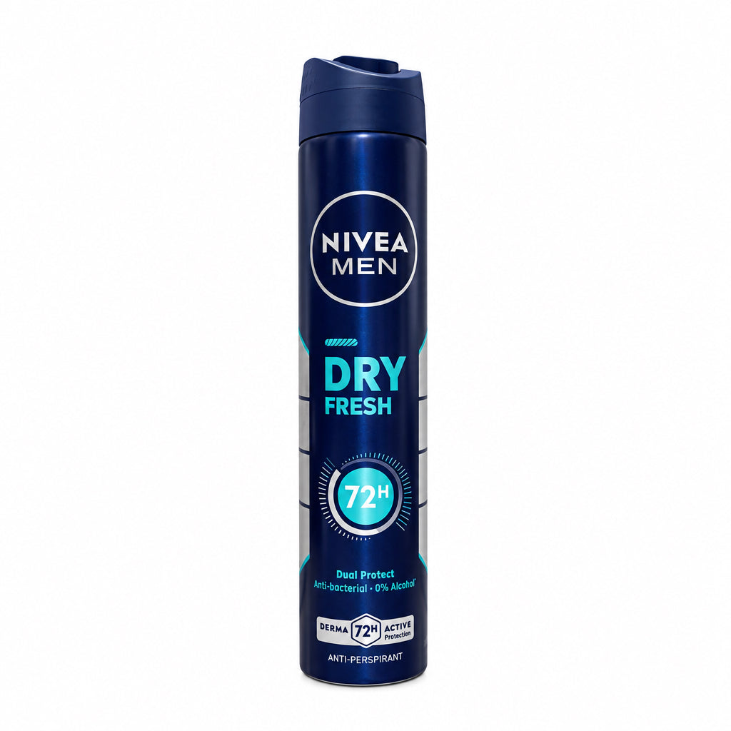 Desodorante Antitranspirante Men Dry Fresh 72h Nivea 200ml