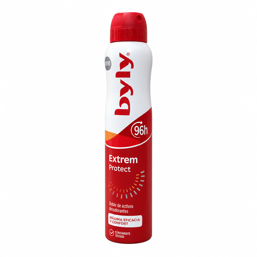 Desodorante Extrem Protect 96h con Doble de Activos Desodorantes Byly 200ml