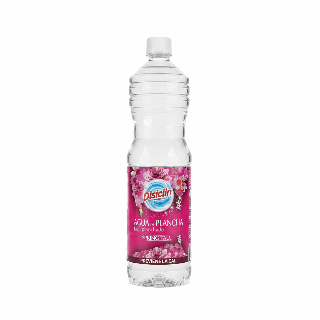 Agua de Plancha Disiclin Spring Talc Fácil Planchado 1L
