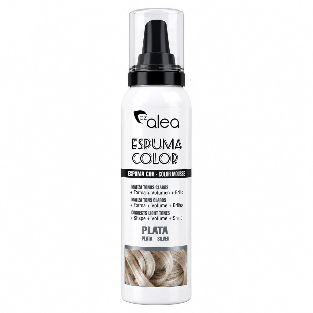 Espuma Color Plata Cien 150ml