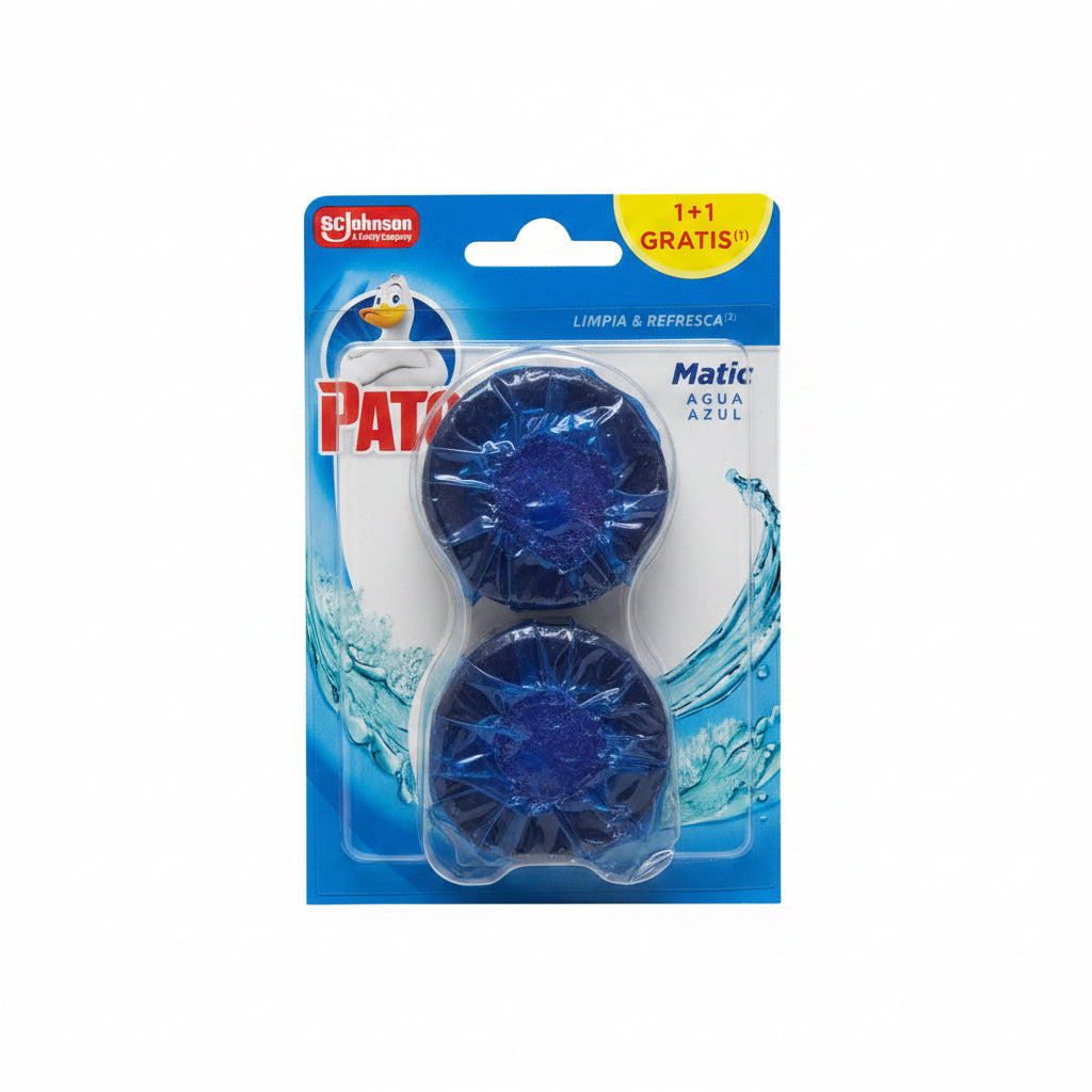 Pack 1+1 Matic Agua Azul Pato