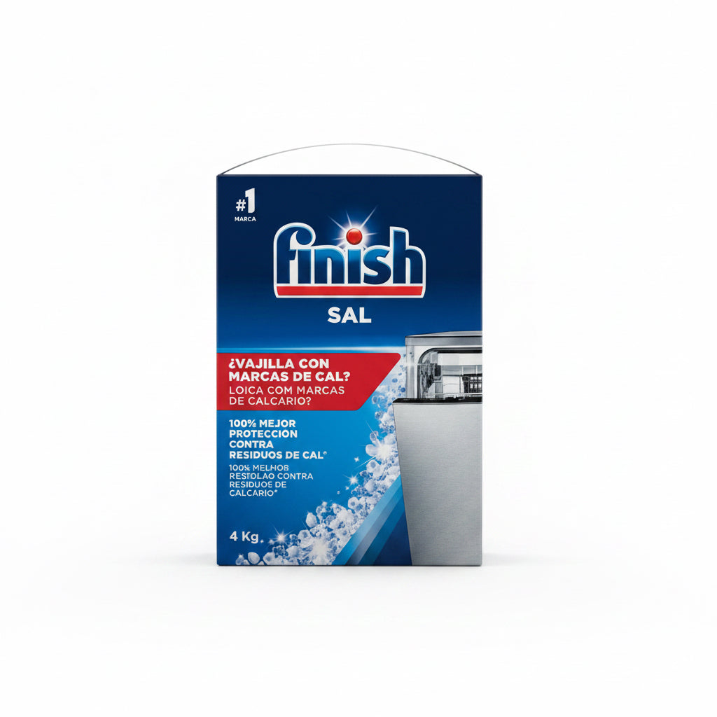 Sal Especial para Lavavajillas Finish (Formato Ahorro - 4 Kg)