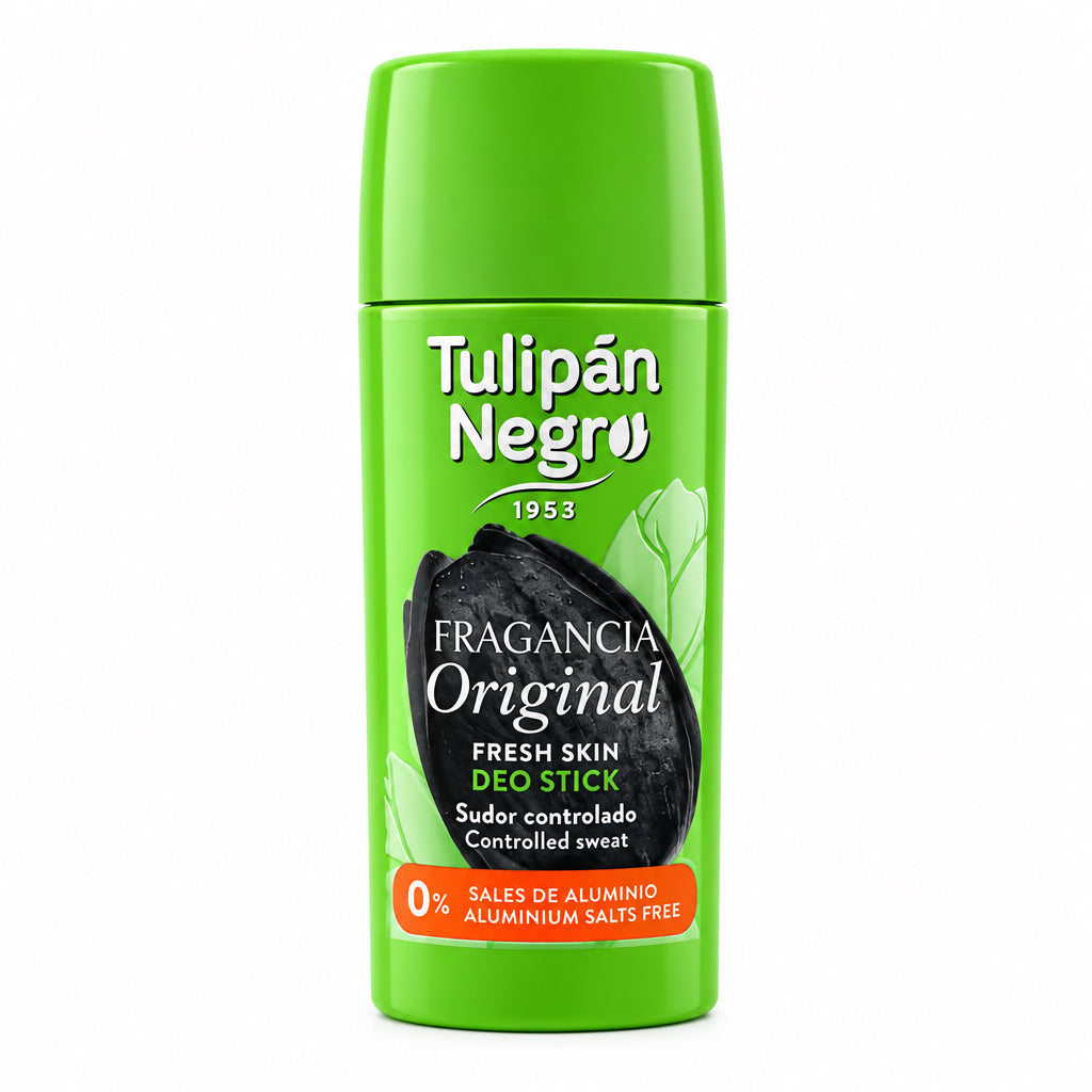 Desodorante Deo Stick Original Fresh Skin 0% Sales de Aluminio Tulipán Negro 75ml