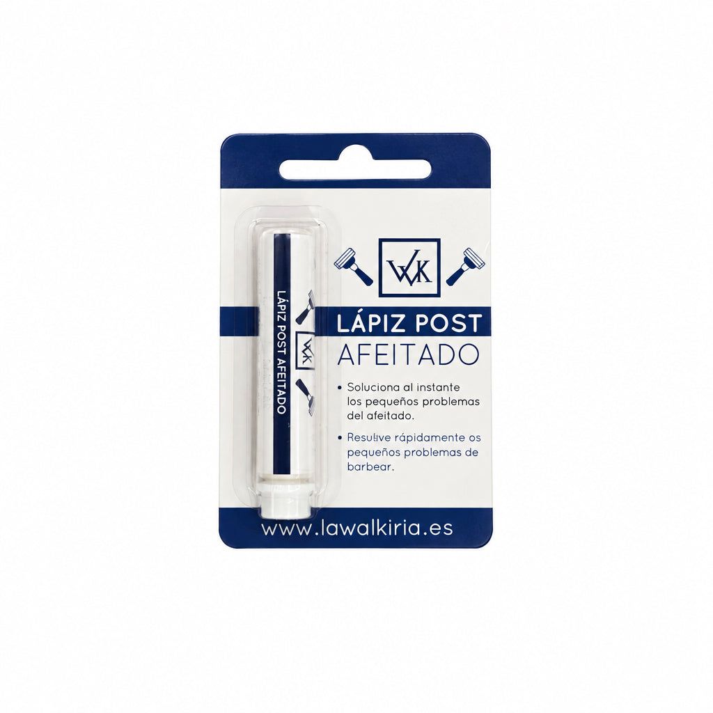 La Walkiria Lápiz Post Afeitado Estíptico Solución Instantánea Pequeños Cortes y Irritaciones 1 Unidad 10g