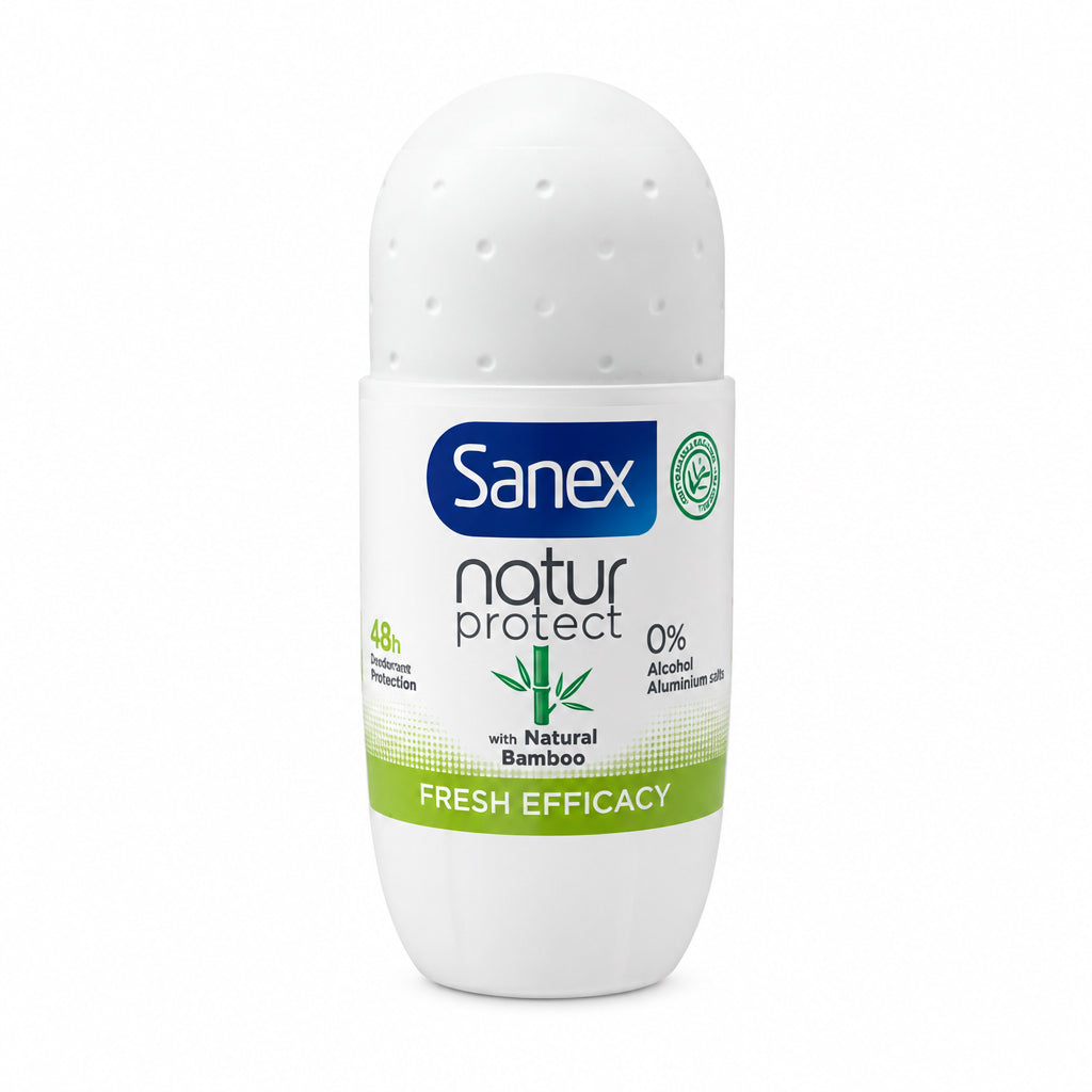 Desodorante Roll-On 48h Natur Protect Fresh Efficacy Sanex 50ml