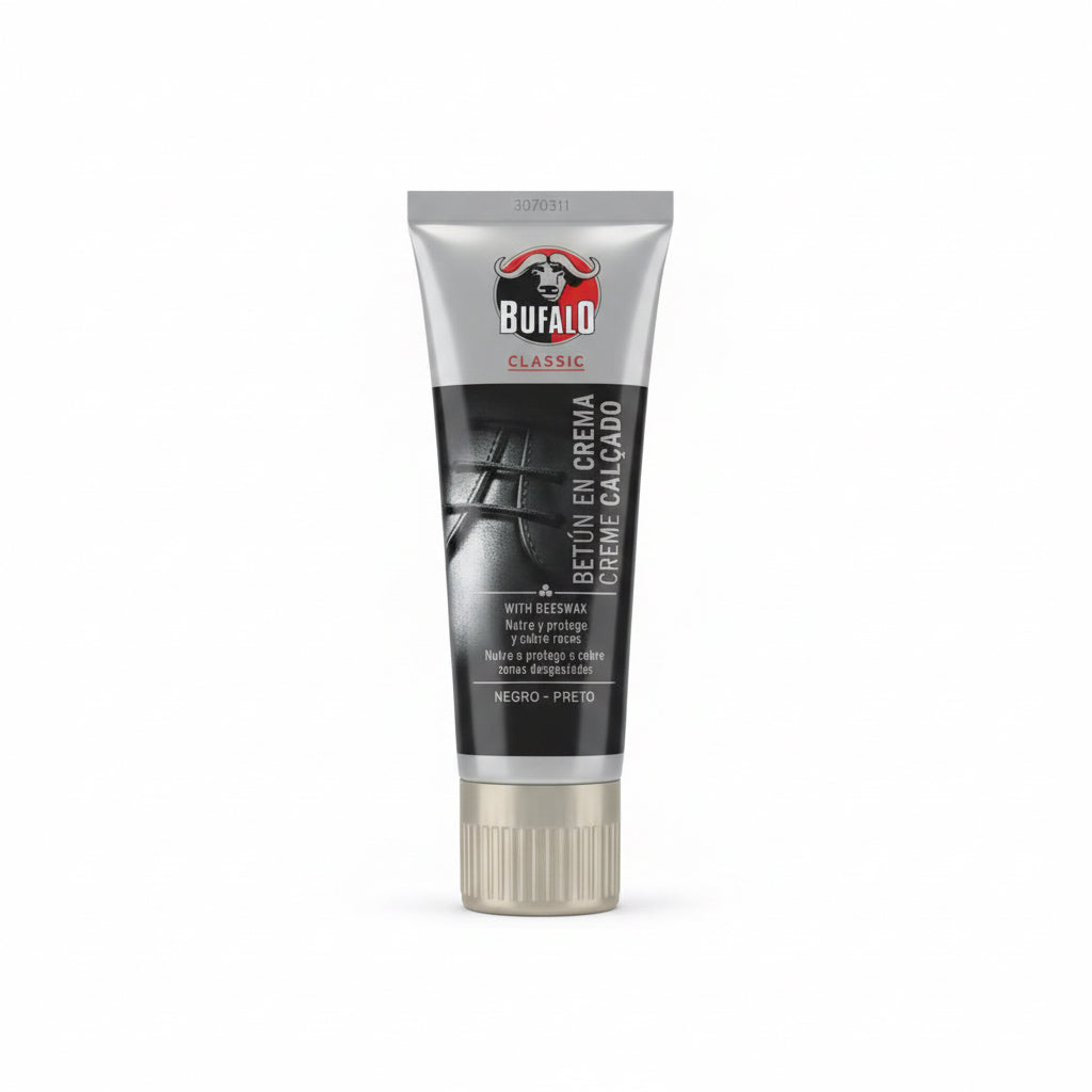 Betún en Crema Calzado Negro Búfalo 50ml