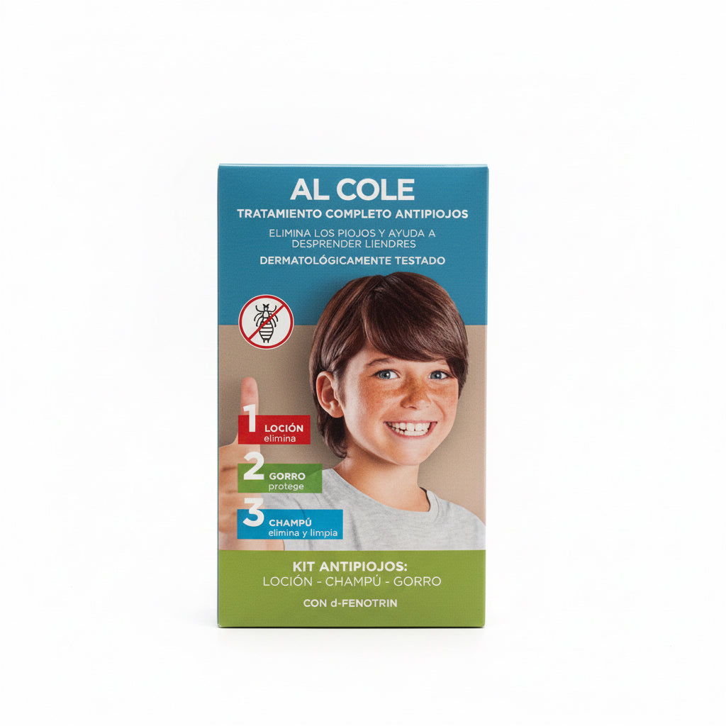 Tratamiento Completo Antipiojos Kit Al Cole 200+200ml