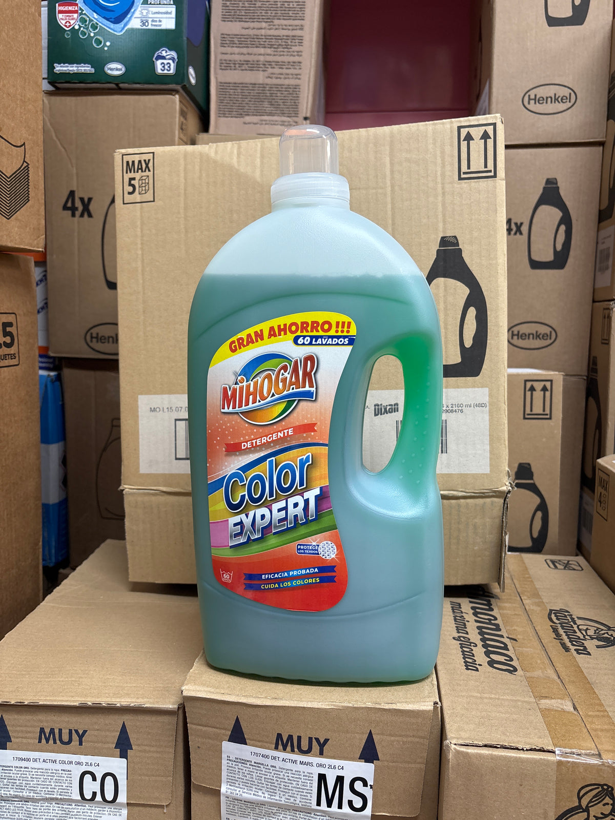 Detergente Líquido Color Expert Mihogar 60 Lavados