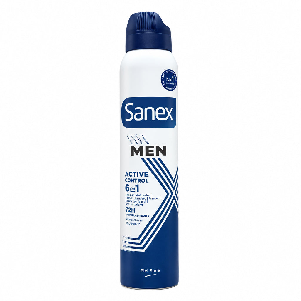 Desodorante Antitranspirante Men Active Control 6 en 1 72h Sanex 200ml
