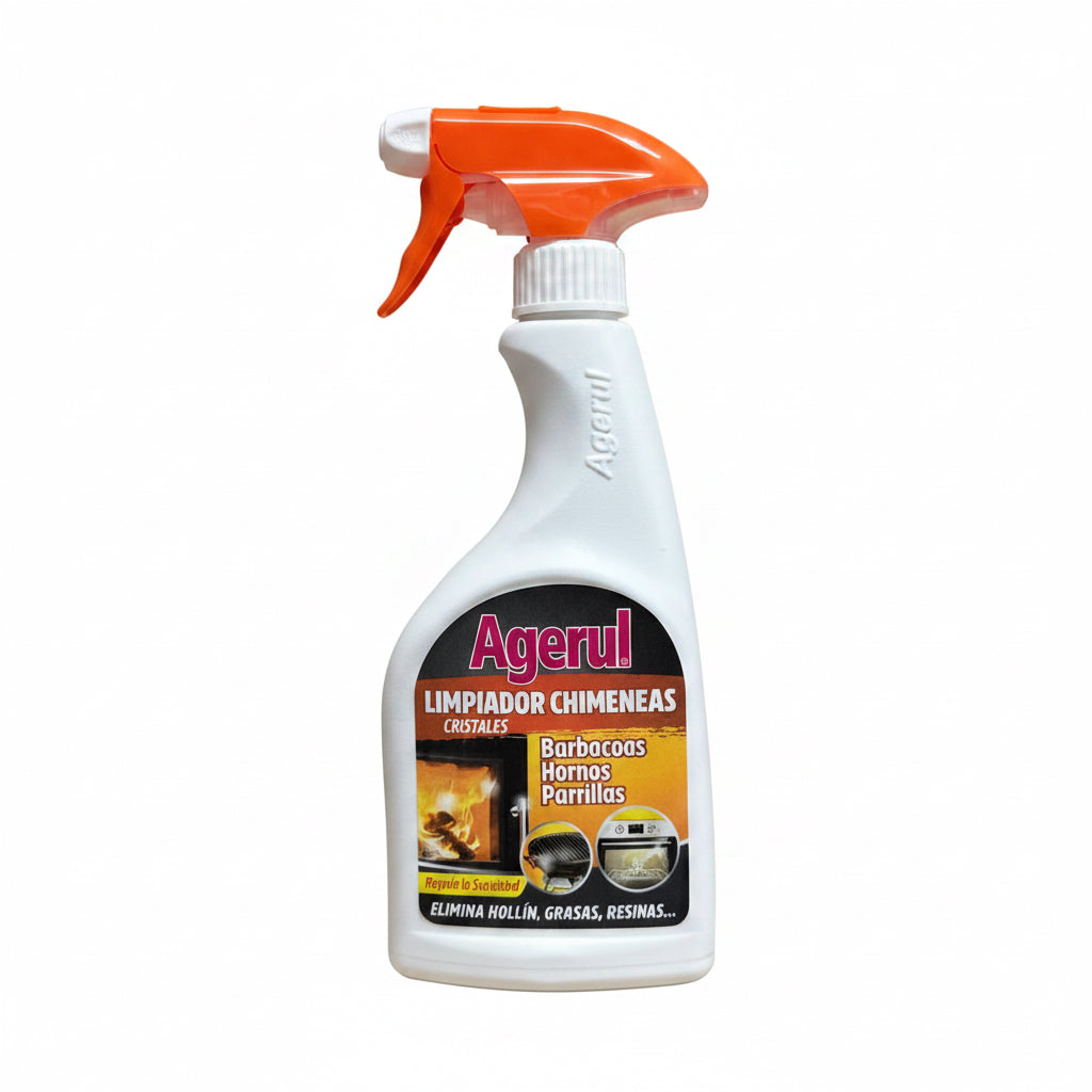 Limpiador de Chimeneas, Cristales, Barbacoas y Hornos Agerul Pistola 500ml