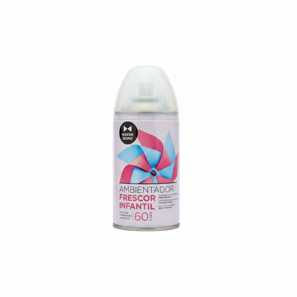 Ambientador Automático Recambio Frescor Infantil 60 Días Mayor Domo 250ml