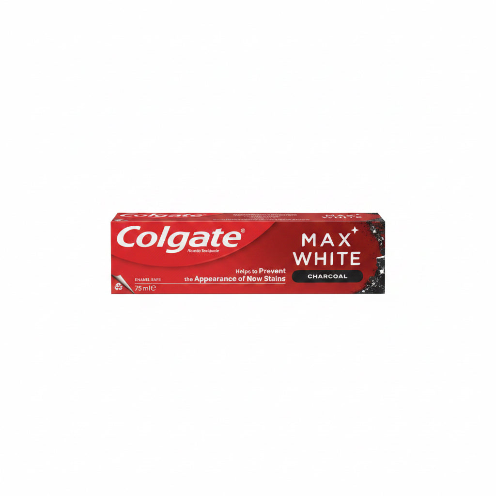 Colgate Max White Charcoal 75ml – Pasta Dental Blanqueadora