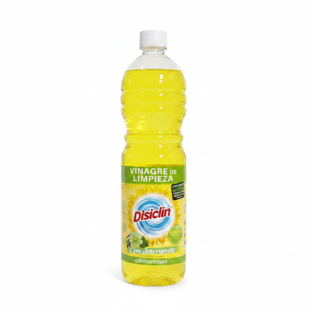 Vinagre de Limpieza con Detergente Aroma Limón Disiclin - 1 Litro