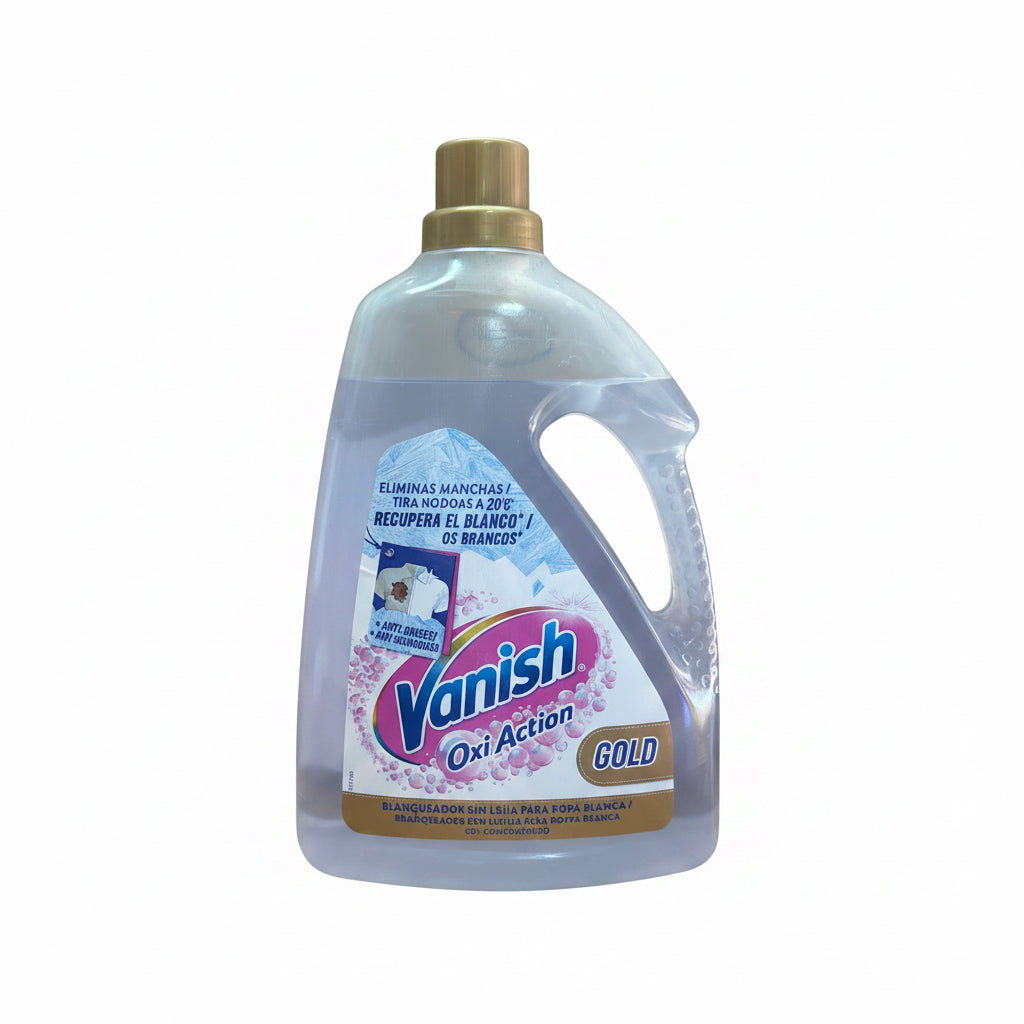 Blanqueador y Quitamanchas Gel Oxi Action Gold para Ropa Blanca Vanish 2210ml