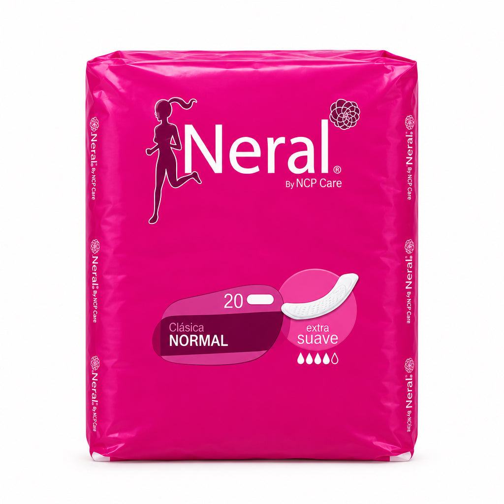 Neral Compresas Clásica Normal Extra Suave 20 Unidades