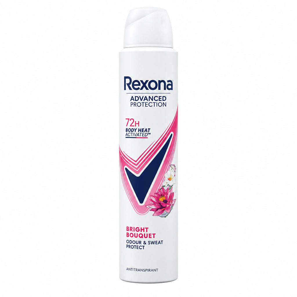 Desodorante Advanced Protection 72h Bright Bouquet Rexona 200ml
