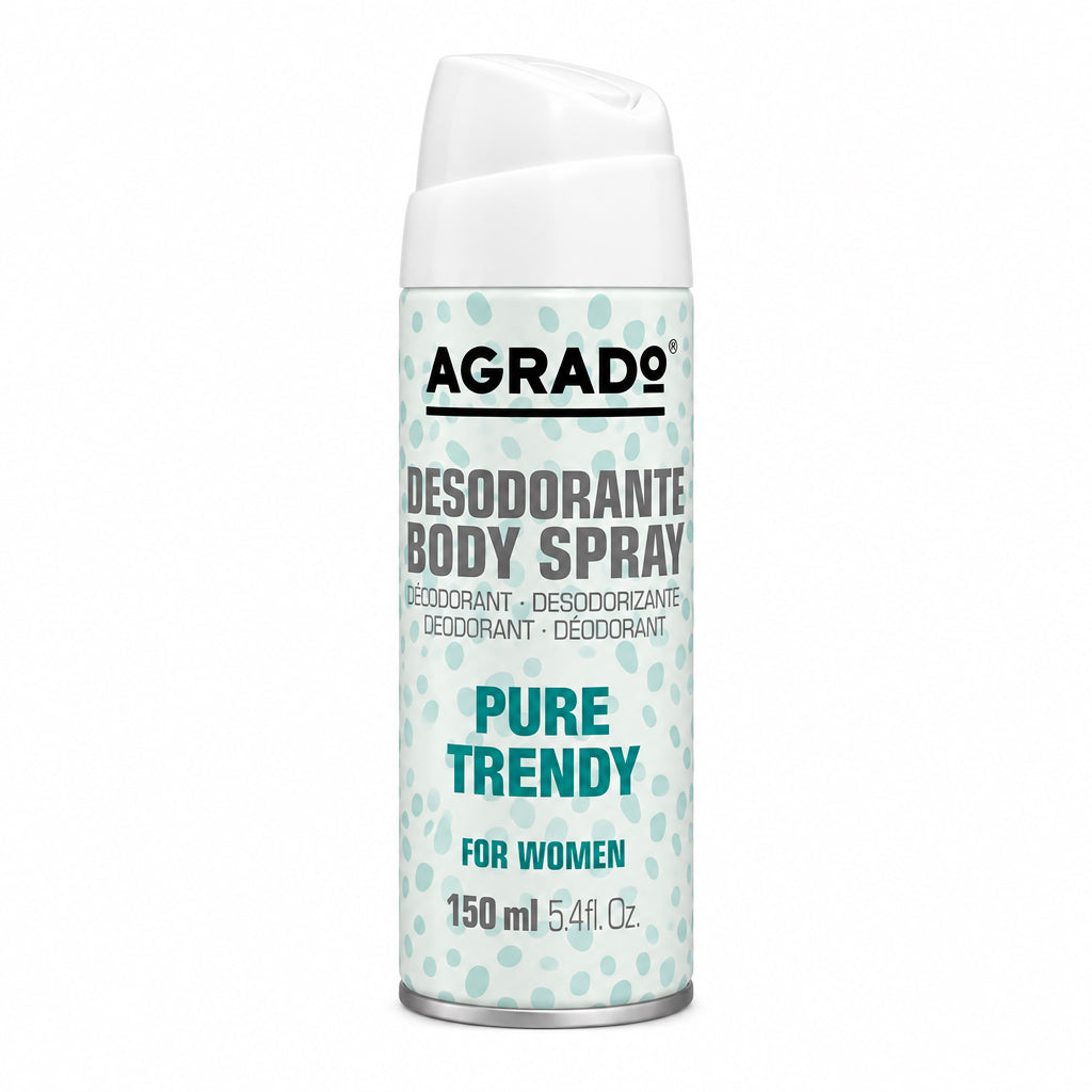 Desodorante Body Spray Pure Trendy For Women 150 ml Agrado 150ml