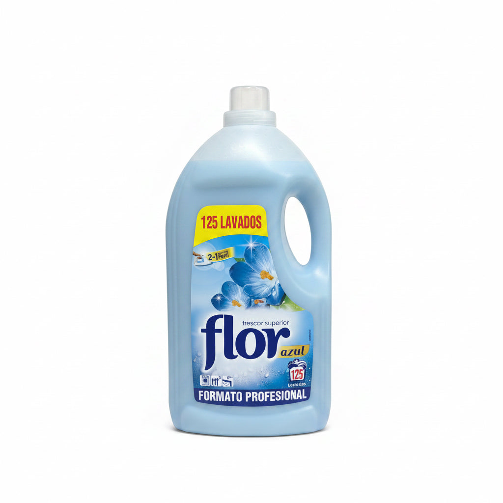 Suavizante Concentrado Azul Flor Formato Profesional 125 Lavados