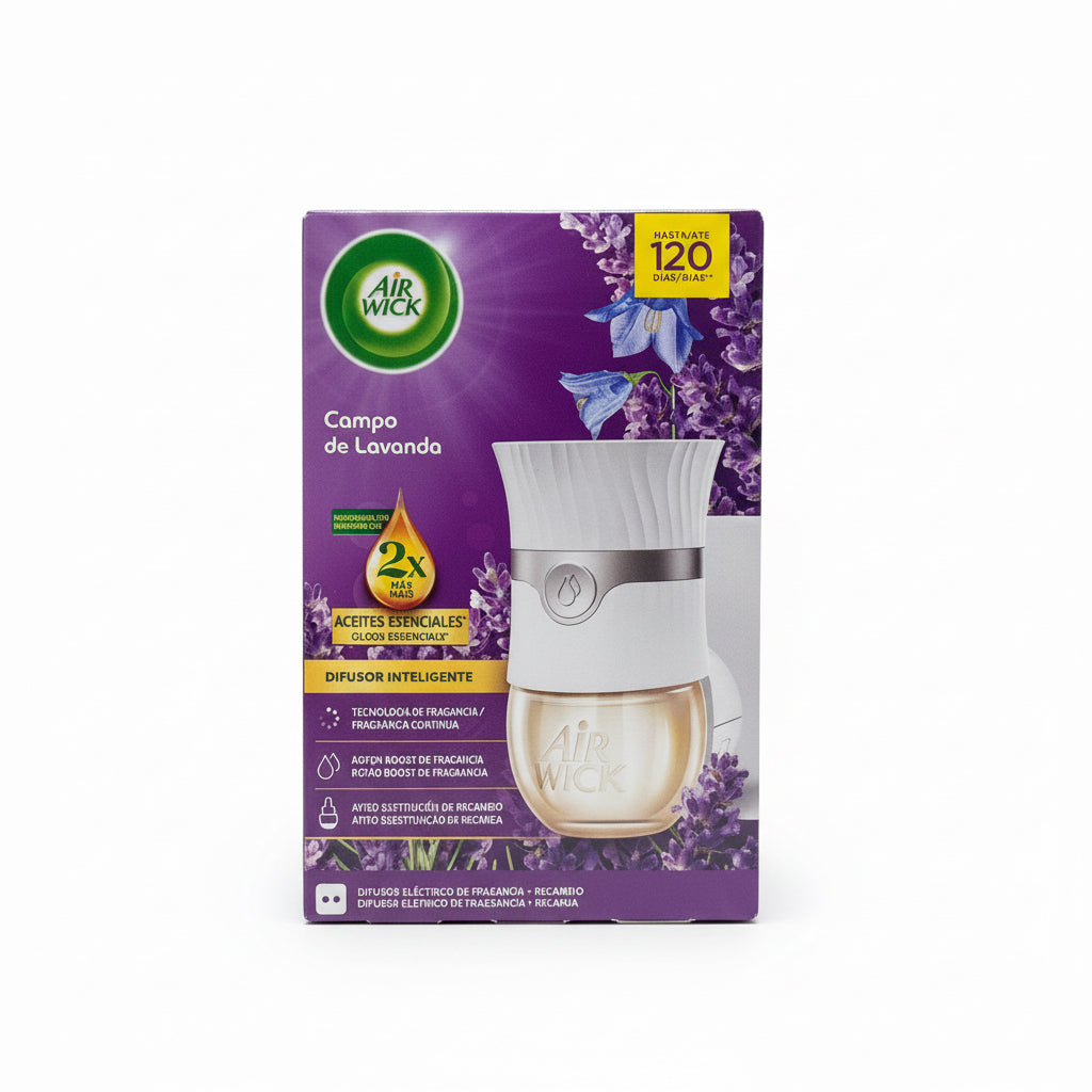Aparato Difusor Inteligente con Recarga Campo de Lavanda Air Wick