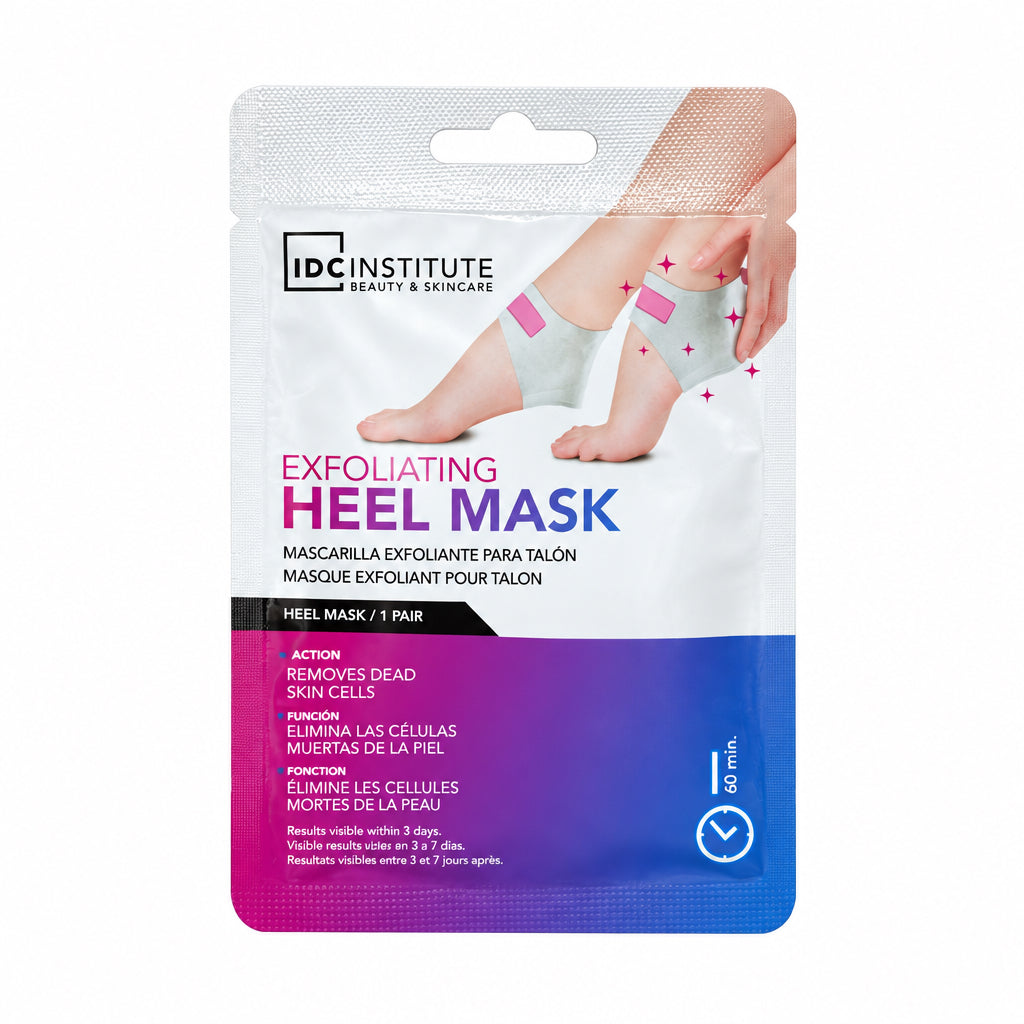 Mascarilla Exfoliante para Talón 1 Par IDC Institute