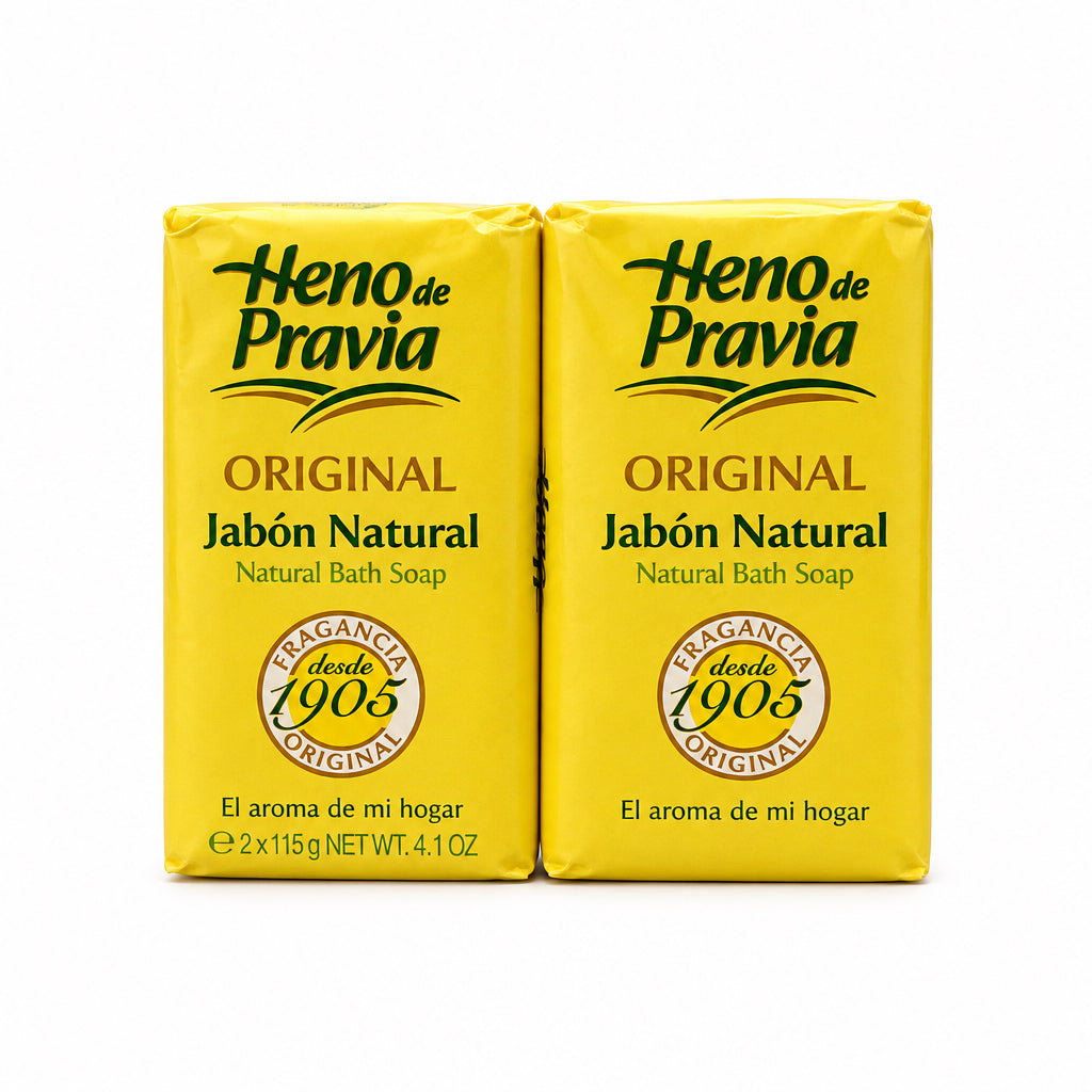Jabón Natural Original Pack de 2 x 115 g Heno de Pravia