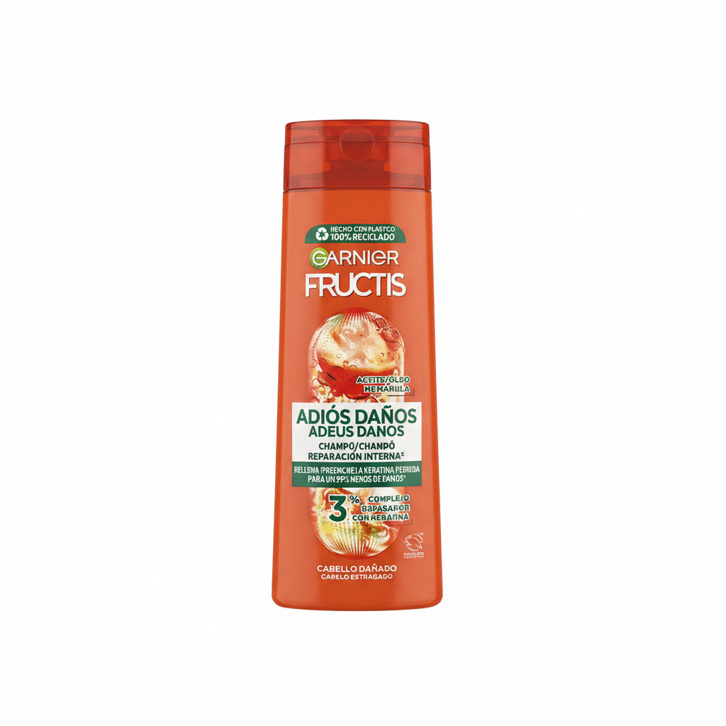 Champú Reparación Interna Adiós Daños Fructis Garnier 380ml