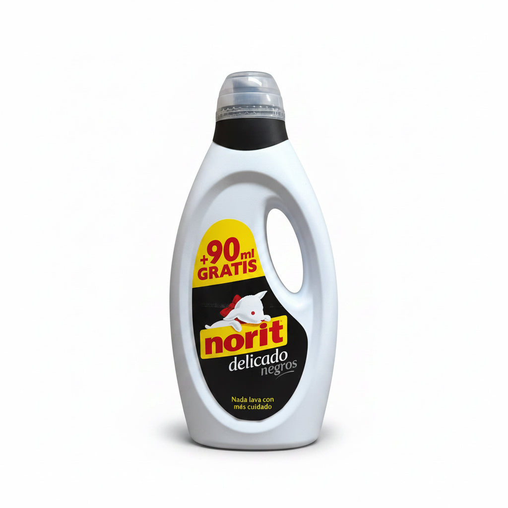 Detergente Líquido para Ropa Oscura y Negra Norit Delicado Negros 1125ml + 90ml