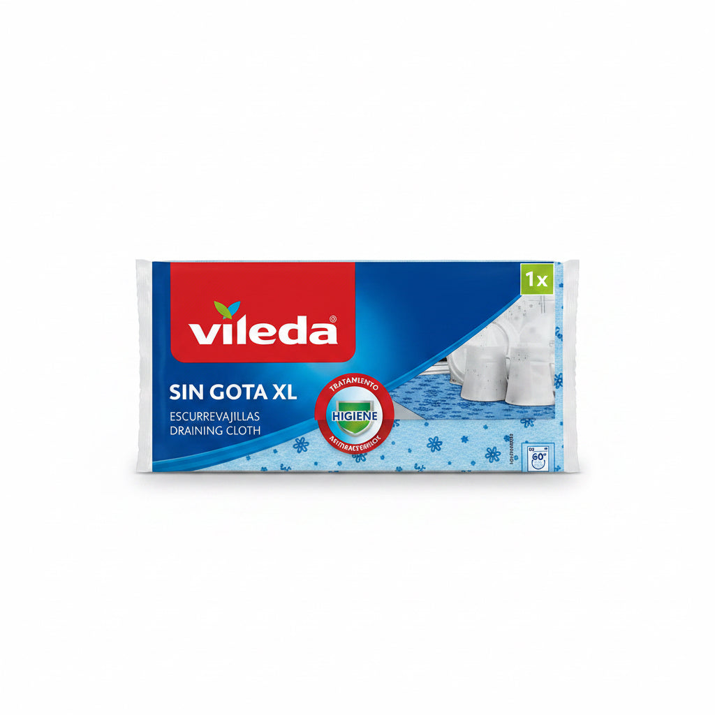 Vileda Sin Gota XL – Escurrevajillas Antibacteriano