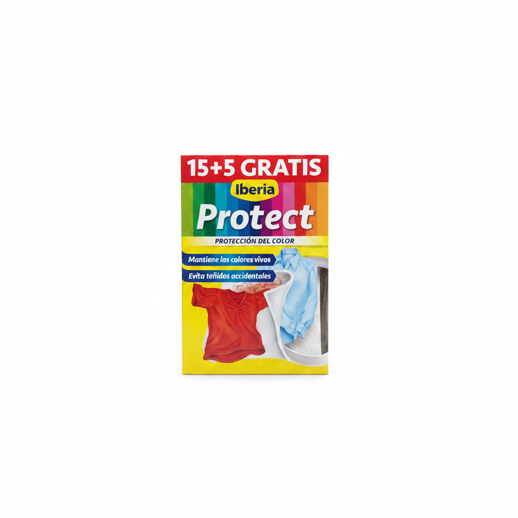 Toallitas Captasol / Protect de Color Iberia 15+5 Gratis