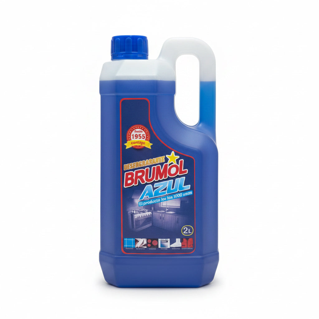 Desengrasante Multiusos Azul Brumol 2 Litros