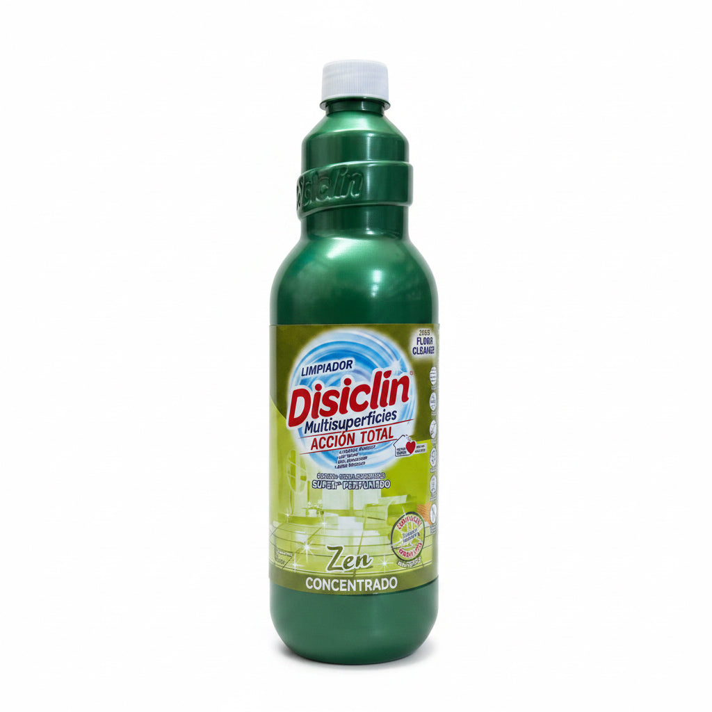 Limpiador Multisuperficies Concentrado Disiclin Zen Acción Total - Superperfumado 1L