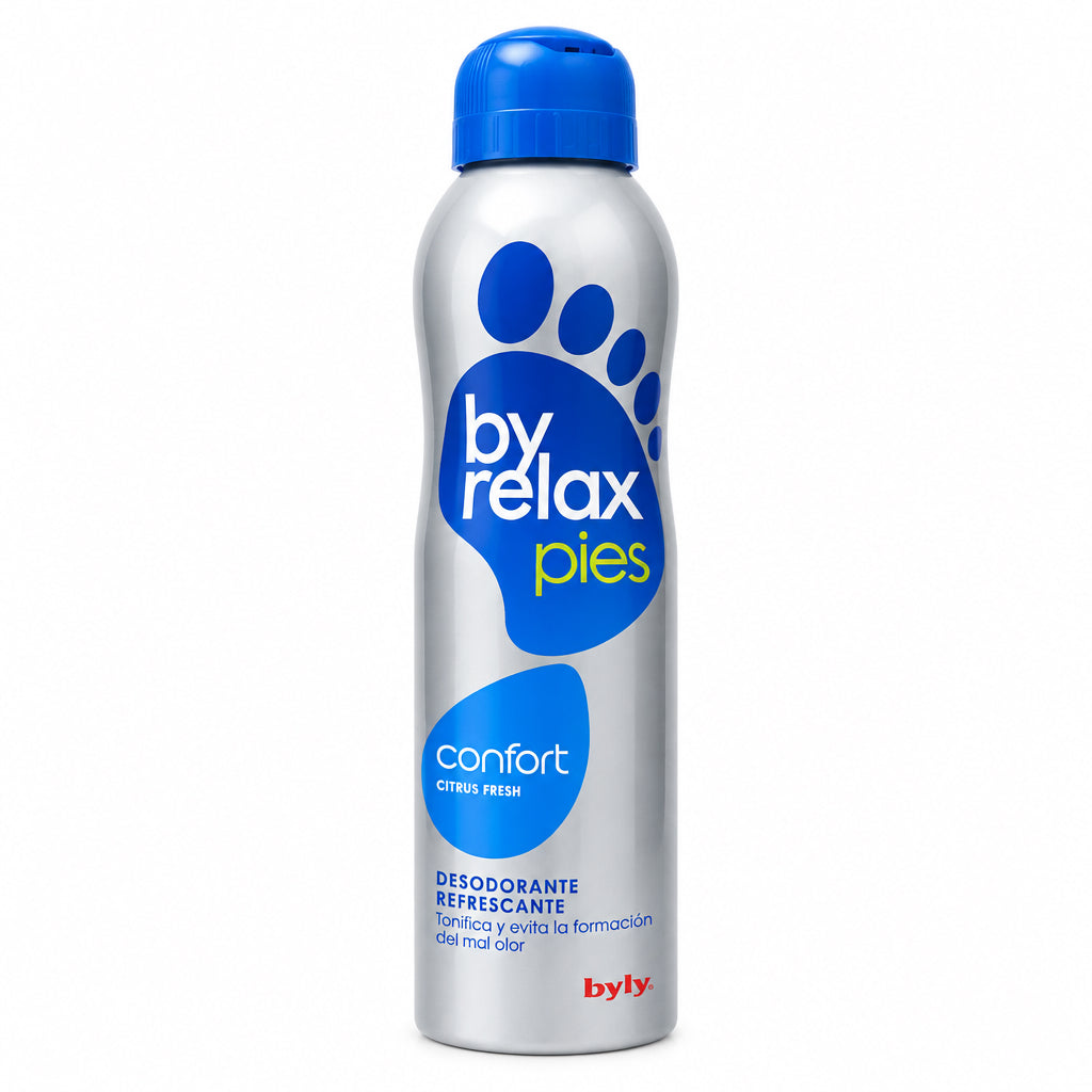 Desodorante Refrescante Confort Citrus Fresh Relax Pies Byly 200ml