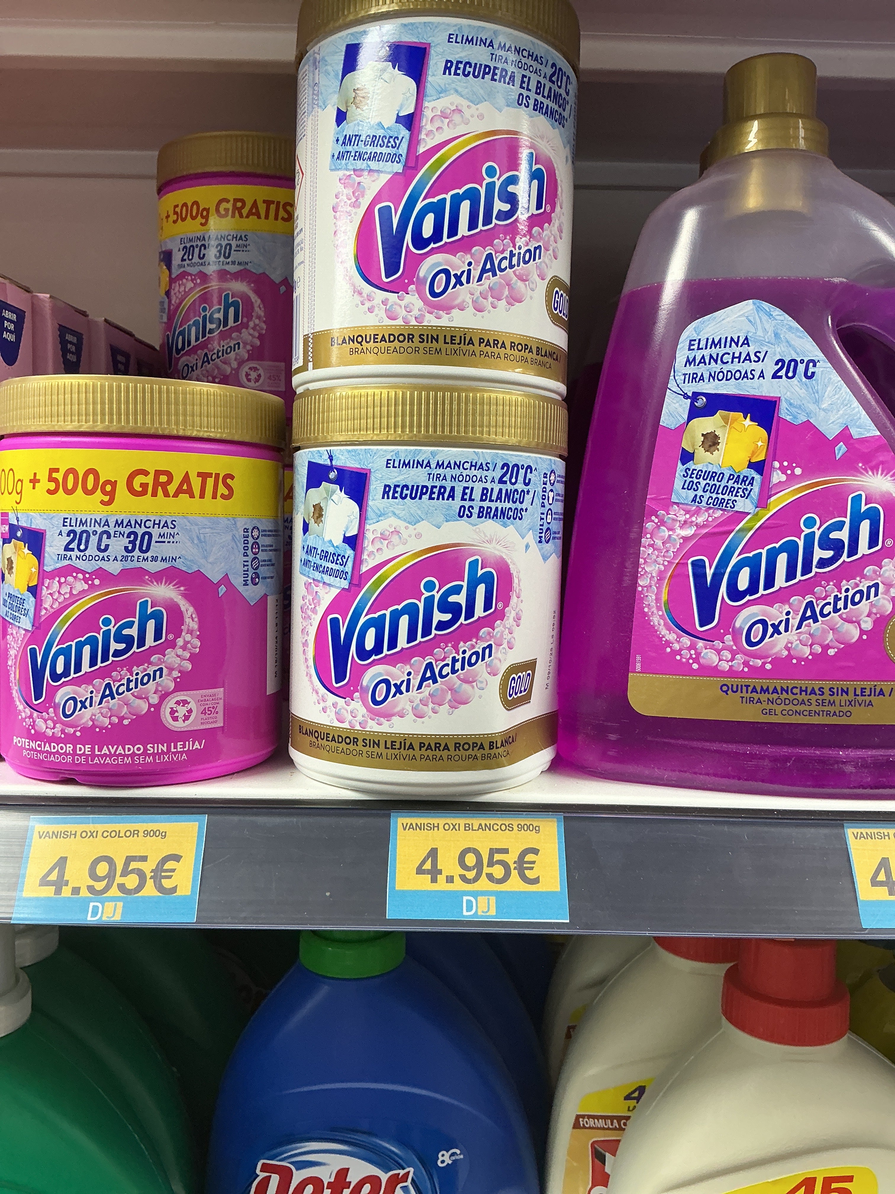 VANISH OXI POLVO ROPA BLANCA 900g