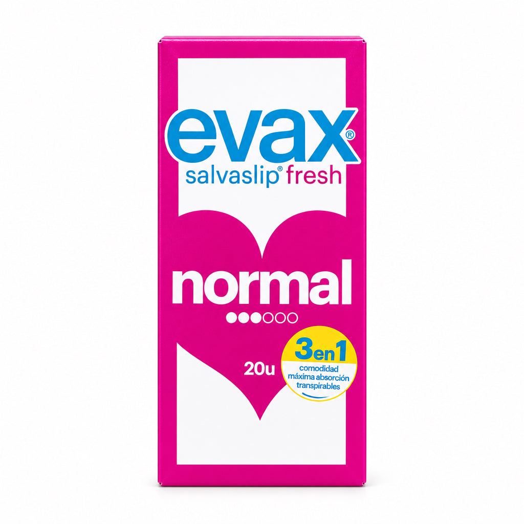 Evax Salvaslip Fresh Normal 3 en 1 20 Unidades