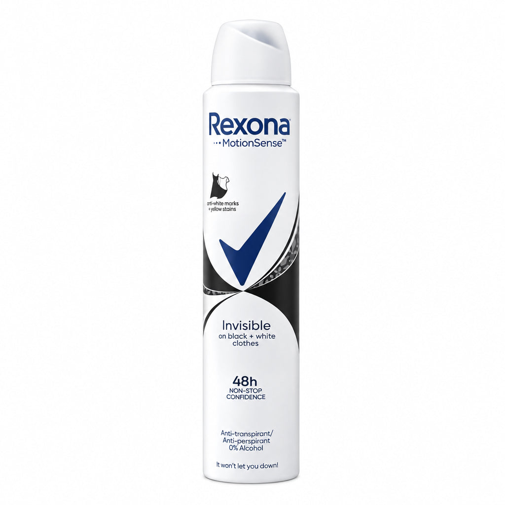 Desodorante Antitranspirante Invisible 48h MotionSense Rexona 200ml