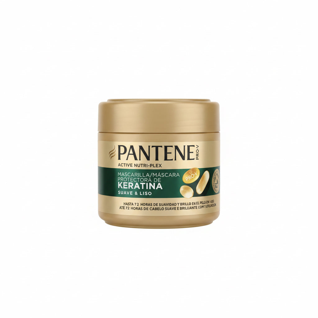 Mascarilla Protectora de Keratina Suave & Liso Pantene Pro-V 300ml