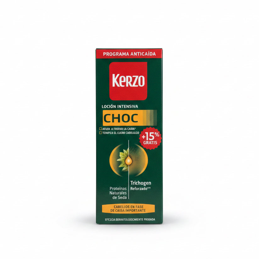 Loción Intensiva Choc Anticaída Kerzo 150ml